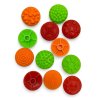 Ortek Mix Puzzle Méhsejt 1 elemből álló masszázs szőnyeg + „Minták”