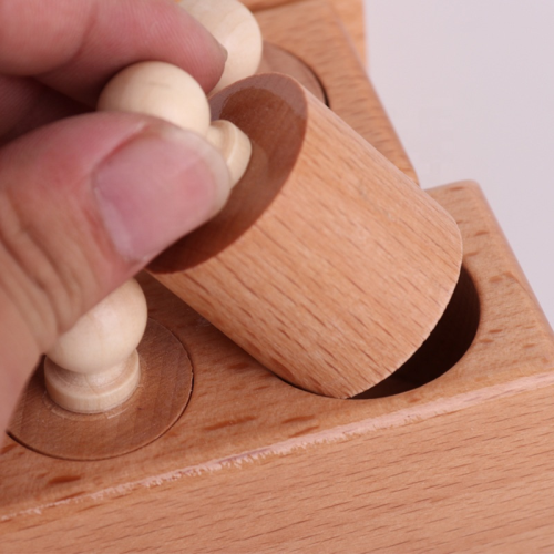 Montessori fa hengerkészlet Készségfejlesztő játék