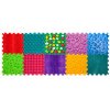 Ortek Mix Puzzle 10 elemből álló masszázs szőnyeg + „Kavicsok”
