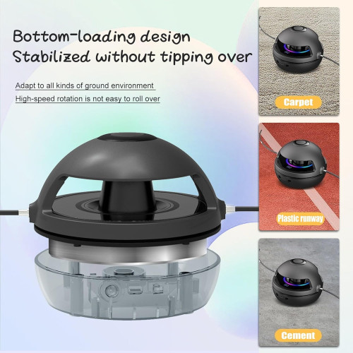 Intelligens ugrókötél gép távirányítóval és bluetooth hangszóróval