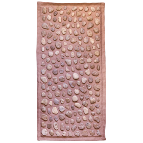 Ortek SOFT természetes kavics masszázs szőnyeg 93x44cm