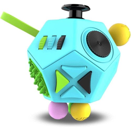 Fidget kocka finommotoros készségfejlesztő, Érzékszervi stresszoldó játék