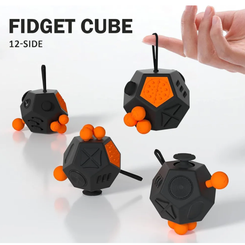 Fidget kocka finommotoros készségfejlesztő, Érzékszervi stresszoldó játék