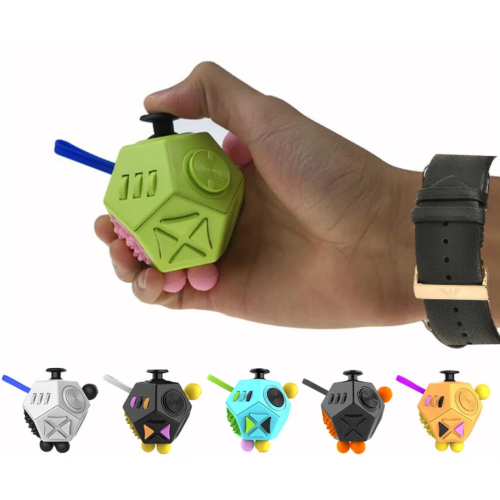 Fidget kocka finommotoros készségfejlesztő, Érzékszervi stresszoldó játék