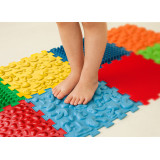 Puzzle Mix 8 elemből álló ortopédiai masszázs szőnyeg