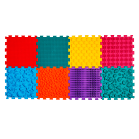 8 elemből álló Puzzle Tengerfenék szenzoros ortopédiai szőnyeg kutyáknak 8 elemből álló Puzzle Tengerfenék szenzoros ortopédiai szőnyeg kutyáknak