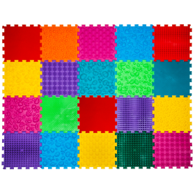Szenzoros szőnyeg 20 elemből álló Puzzle Mix kutyáknak Szenzoros szőnyeg 20 elemből álló Puzzle Mix kutyáknak