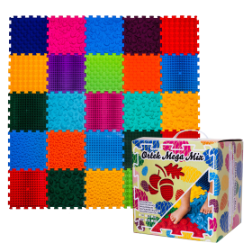 Szenzoros szőnyeg 25 elemből álló Puzzle Mix Szenzoros szőnyeg 25 elemből álló Puzzle Mix