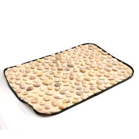 Természetes kavics masszázs szőnyeg 60х40 cm Természetes kavics masszázs szőnyeg 60х40 cm